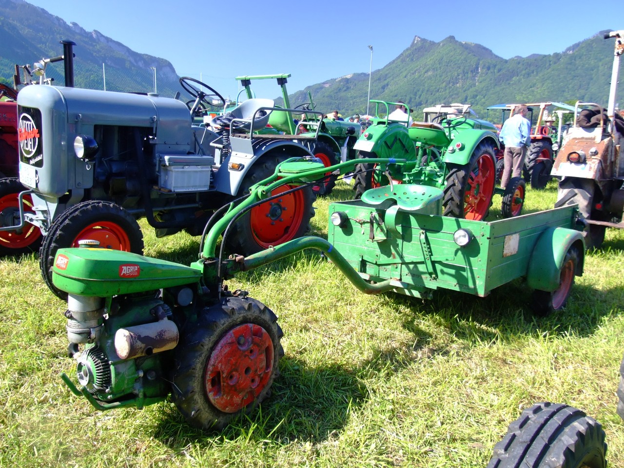 Agria 2400 two-wheel tractor