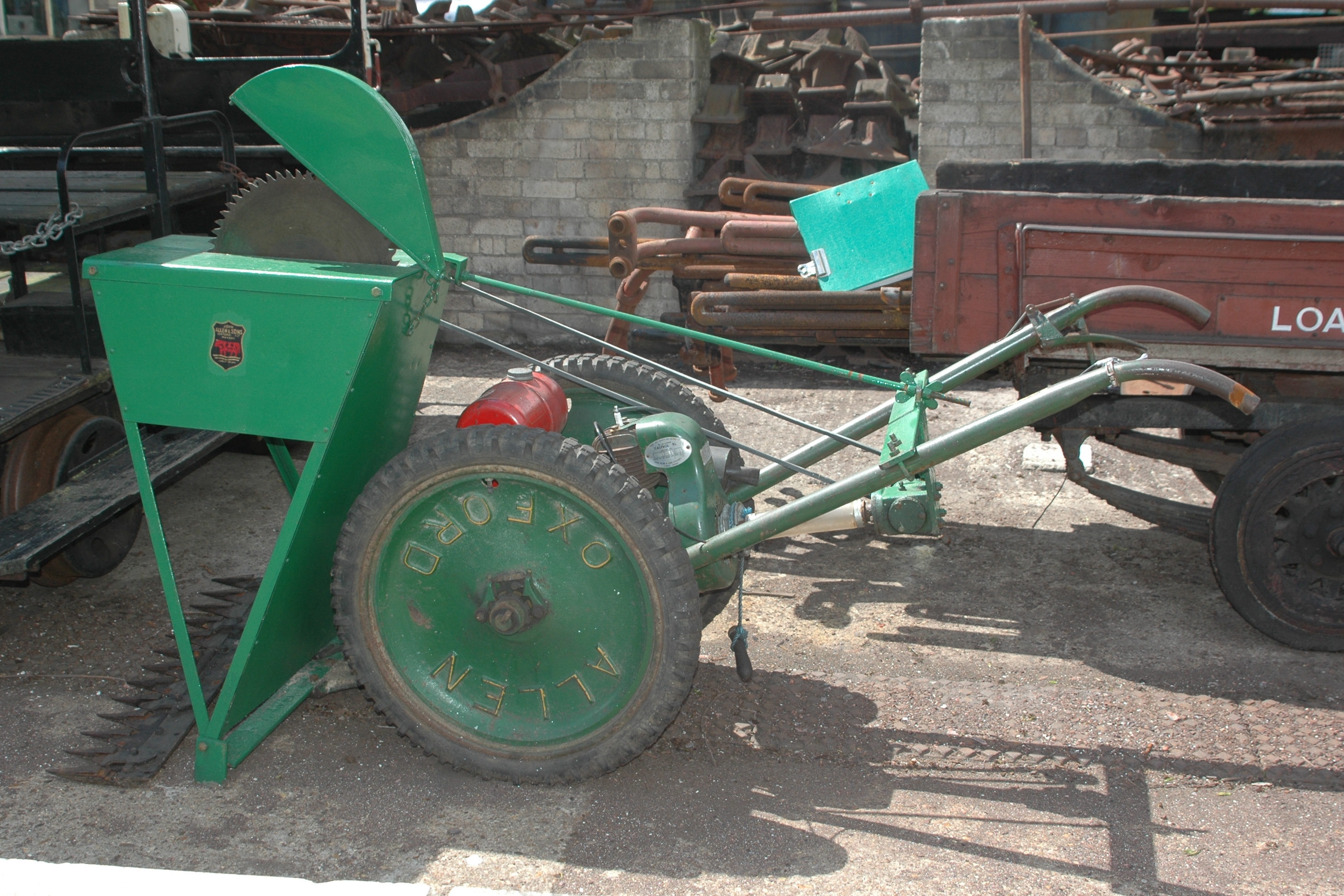 Allen Scythe two-wheel tractor