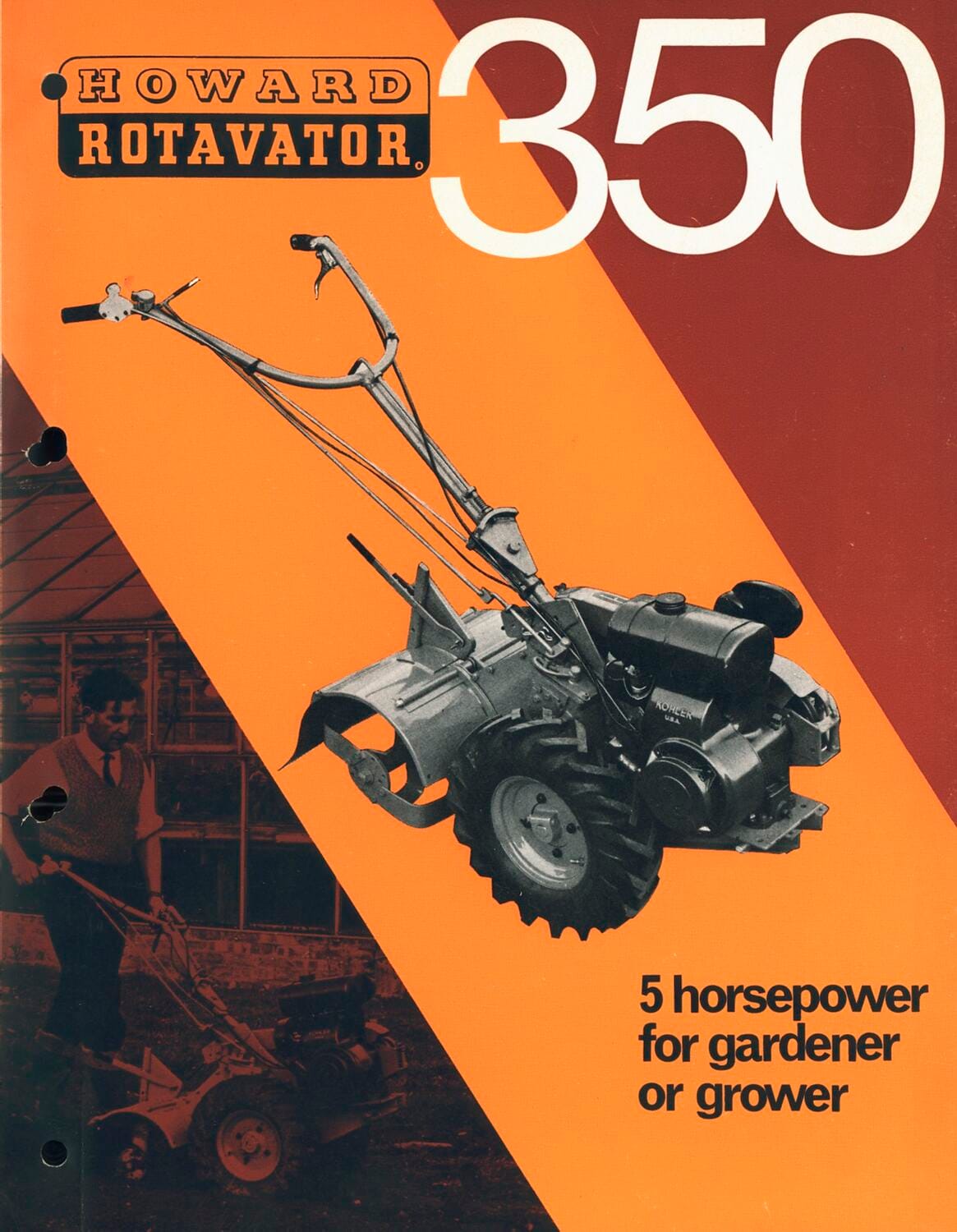 Howard 350 two-wheel tractor